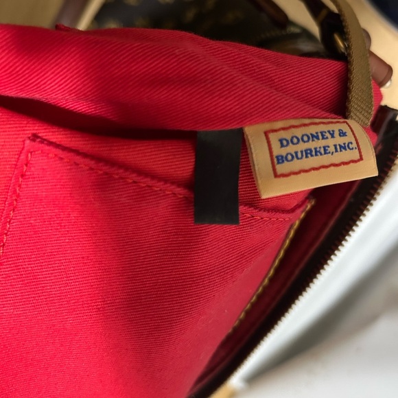 Dooney & Bourke Black and Brown Crossbody Bag - Picture 3 of 16